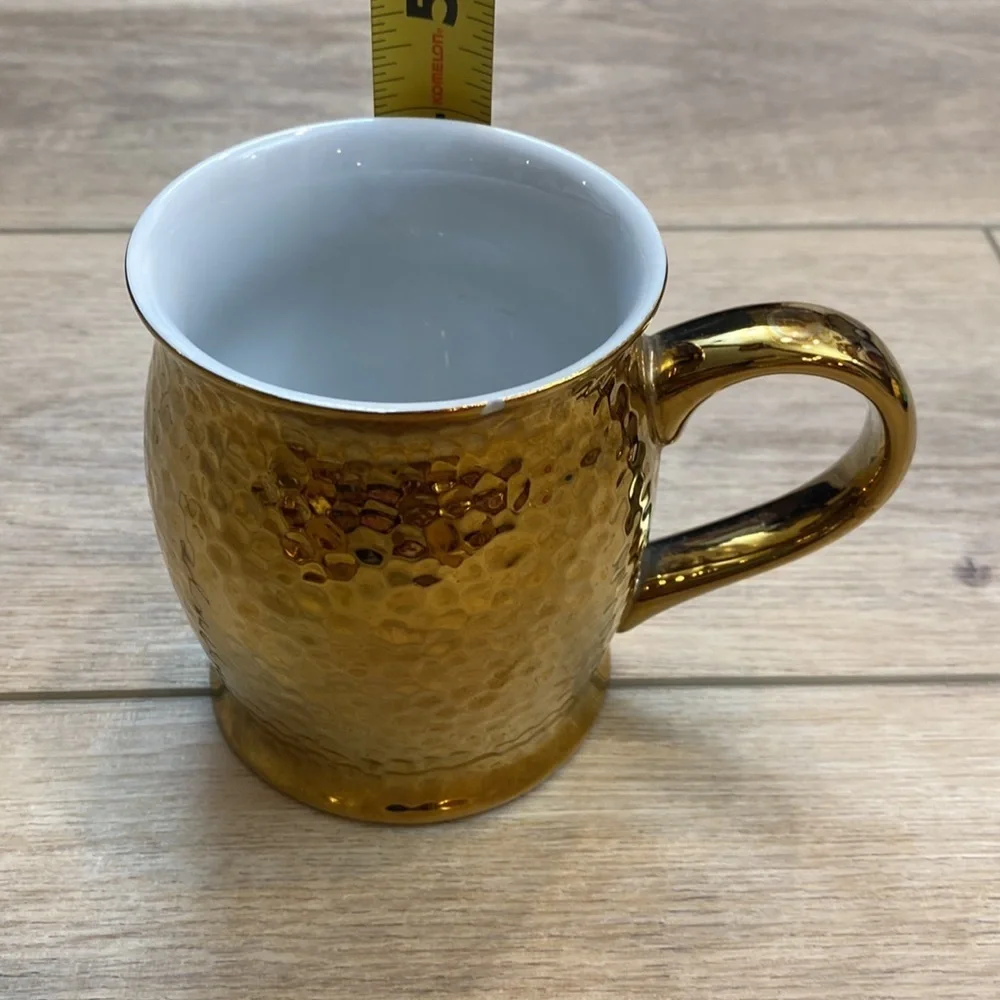 Luxe Habitat Hammered‎ Coffee Mug